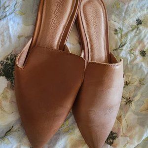Madewell Tan Gemma Mule 9 1/2